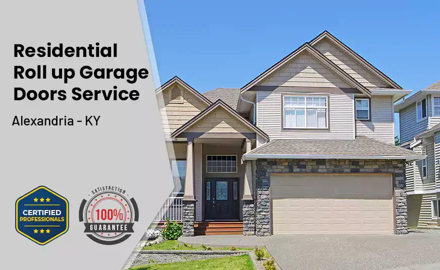 Residential Roll Up Garage Door Alexandria - KY 