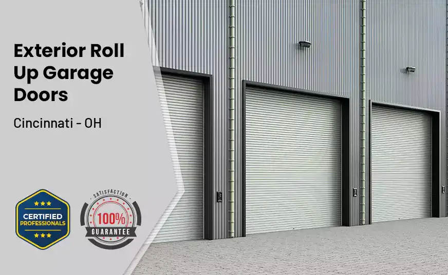 Exterior Roll Up Garage Doors Cincinnati - OH 