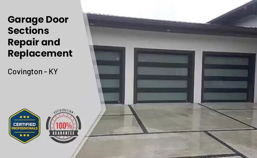 Garage Door Sections Repair and Replacement Covington - KY 
