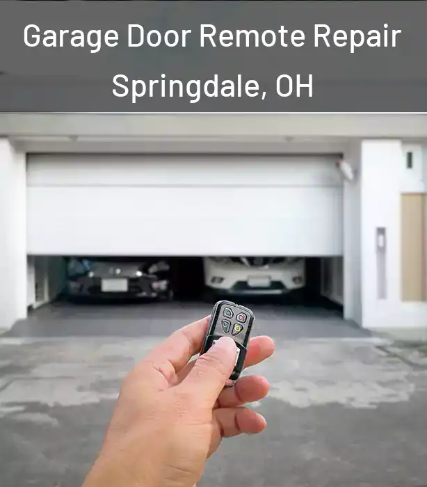  Garage Door Remote Repair Springdale, OH