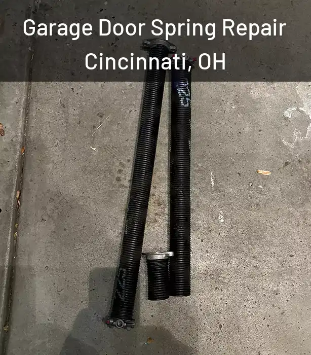  Garage Door Spring Repair Cincinnati, OH