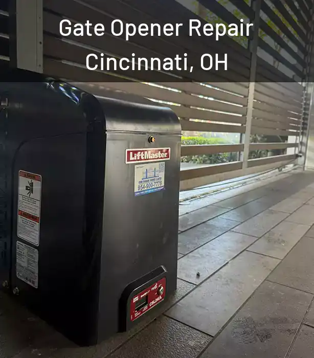  Gate Opener Repair Cincinnati, OH