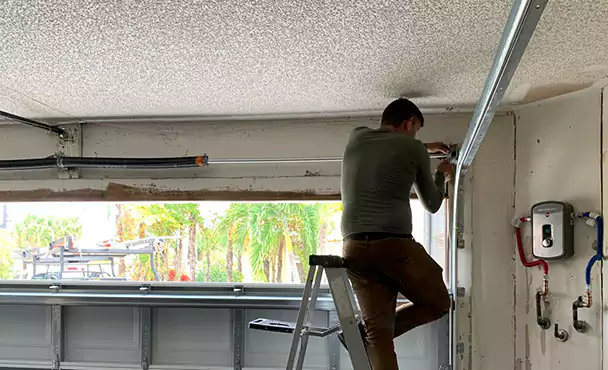 Garage Door Rail Replacement in Milford, OH