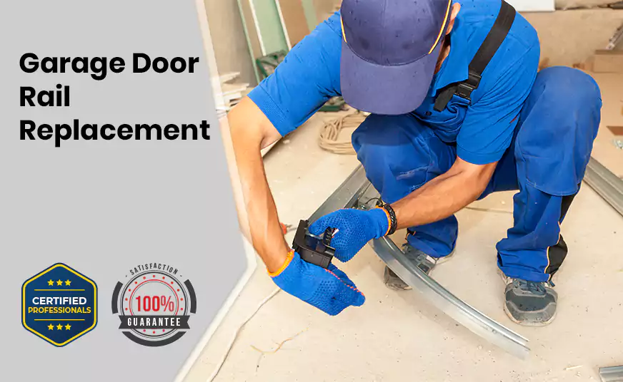 Garage Door Rail Replacement in Mason, OH
