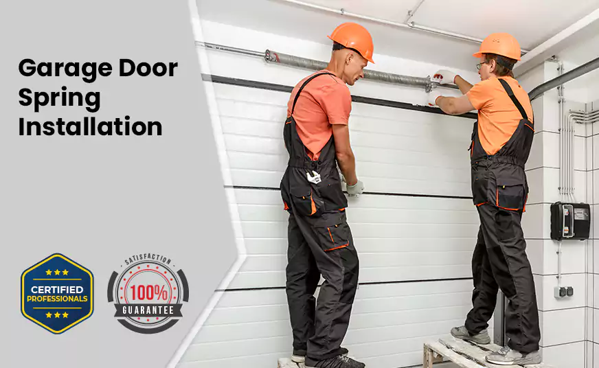 Garage Door Spring Installation in Springdale, OH