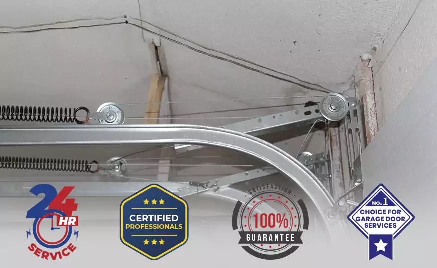 Overhead Garage Door Pulley Cable Replacement in Springdale, OH