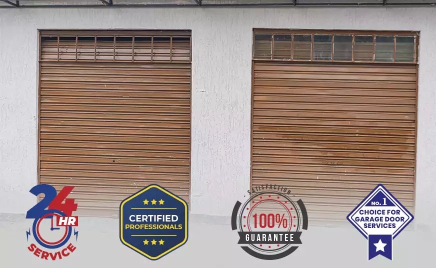 Residential Wood Roll Up Garage Doors in Cincinnati, OH