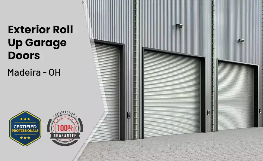 Exterior Roll Up Garage Doors Madeira - OH 
