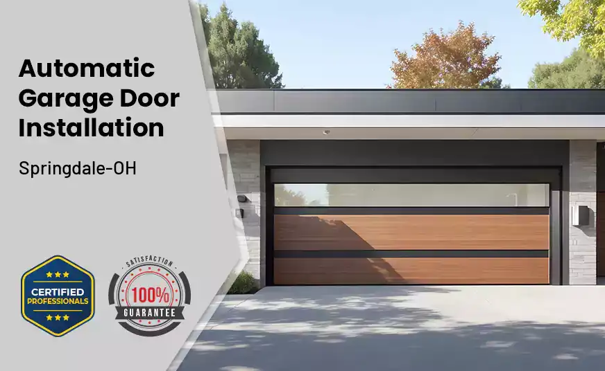 Automatic Garage Door Installation  Springdale-OH 