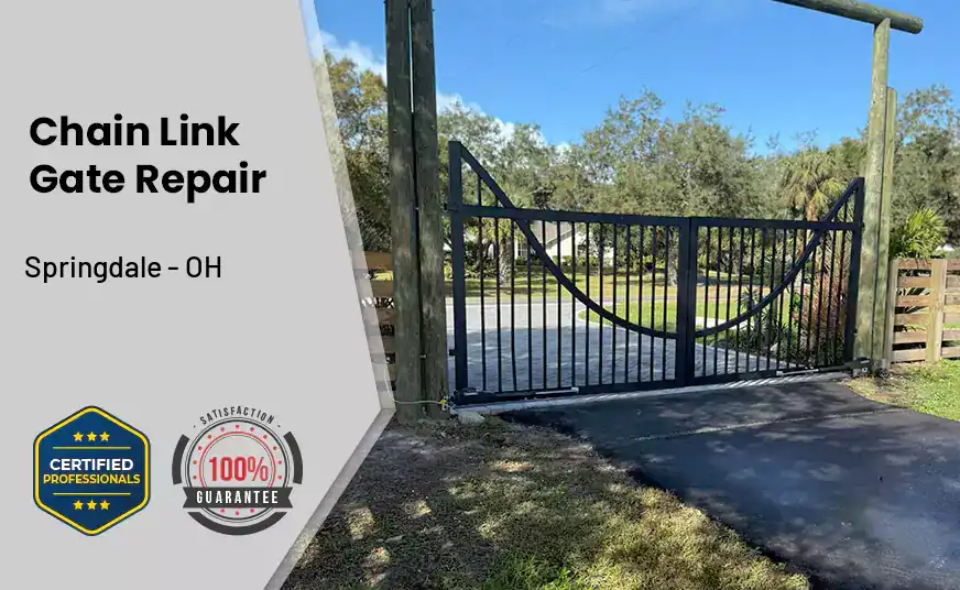 Chain Link Gate Repair Springdale - OH 