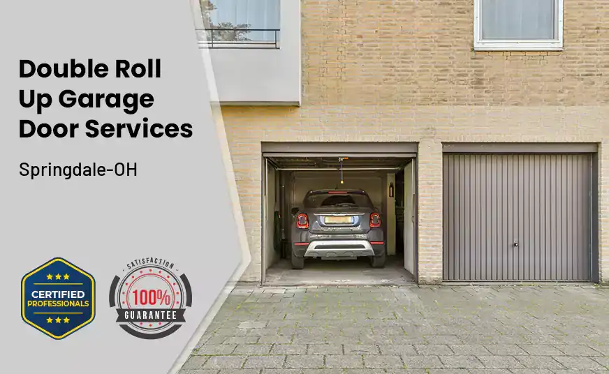 Double Roll Up Garage Doors Springdale-OH 