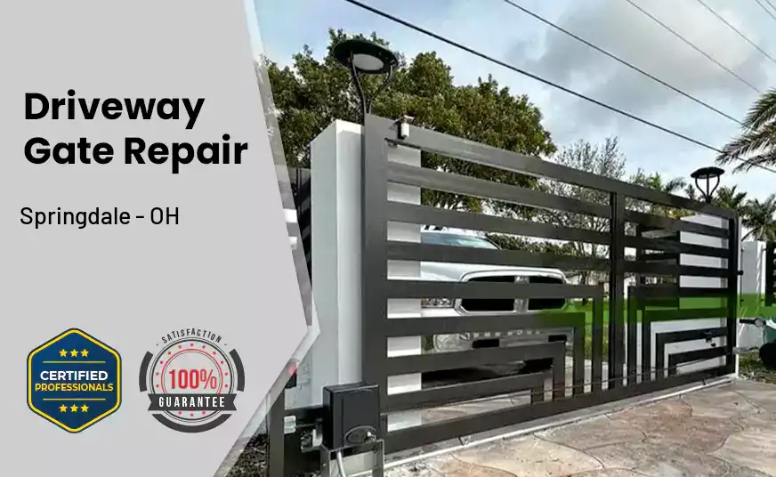 Driveway Gate Repair Springdale - OH 
