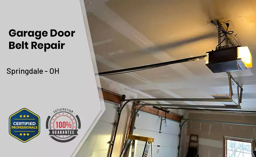 Garage Door Belt Repair Springdale - OH 