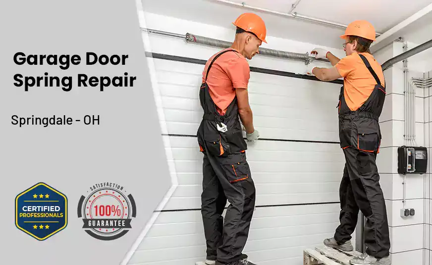 Garage Door Spring Repair Springdale - OH 