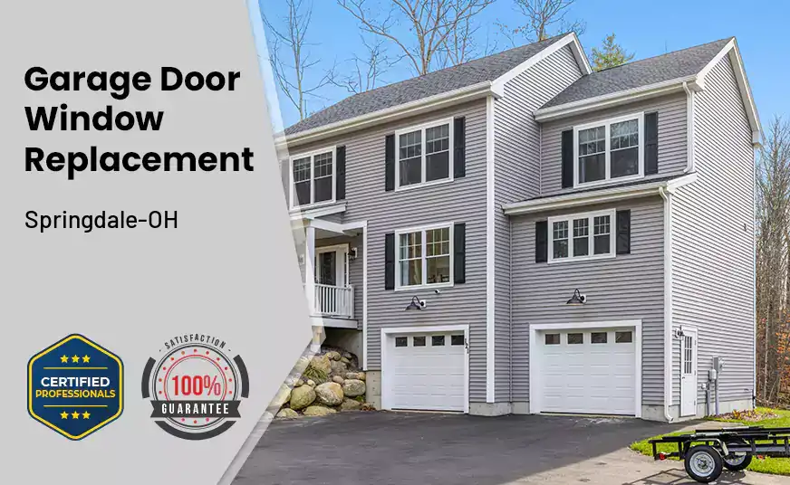 Garage Door Window Replacement Springdale-OH 