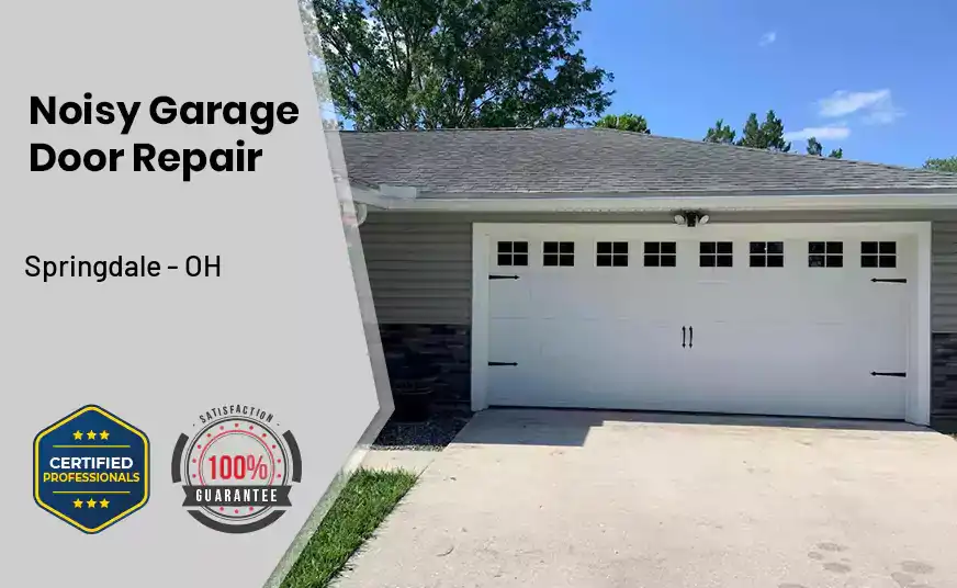 Noisy Garage Door Repair Springdale - OH 