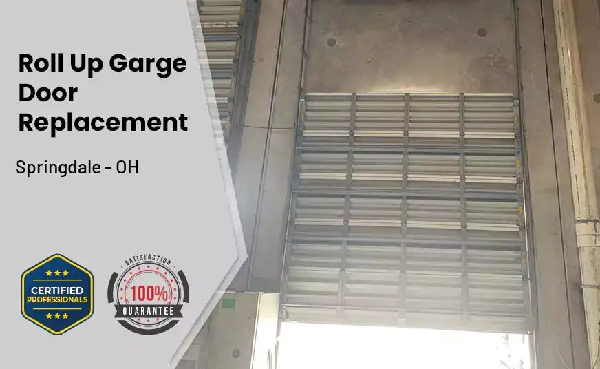 Roll Up Garage Door Replacement Springdale - OH 