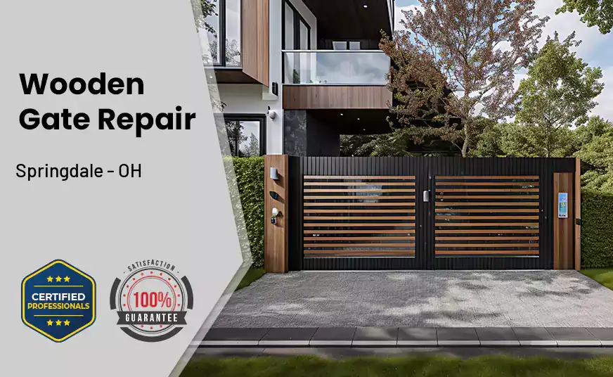 Wooden Gate Repair Springdale - OH 