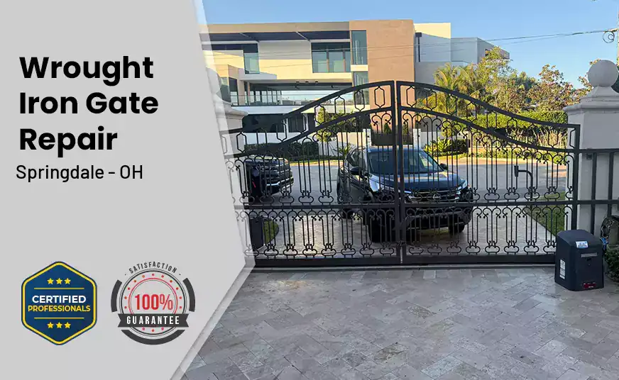  Wrought Iron Gate Repair Springdale - OH 