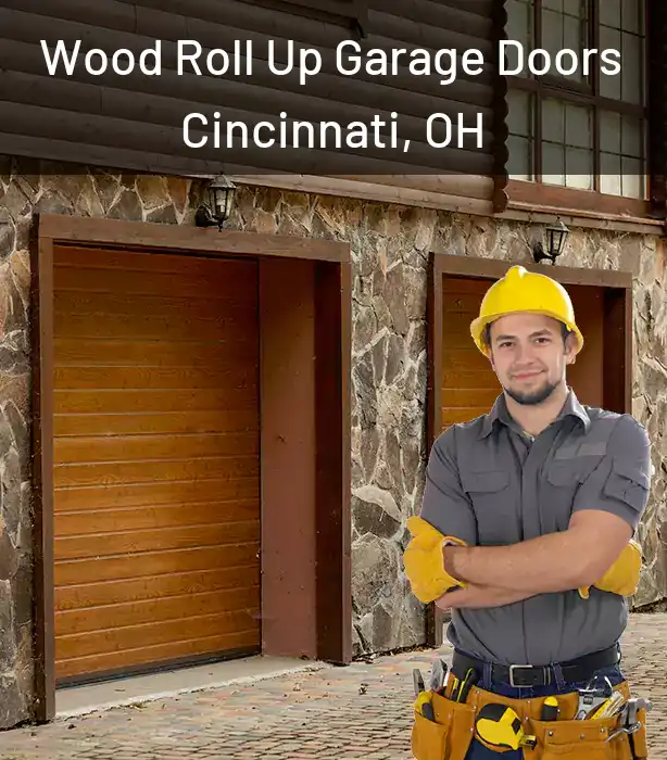  Wood Roll Up Garage Doors Cincinnati, OH